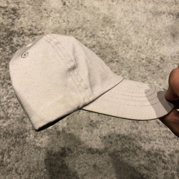 2022 Bape A Bathing Ape Light Gray Cotton Baseball Cap Hat Adjustable Strapback - Picture 5 of 7